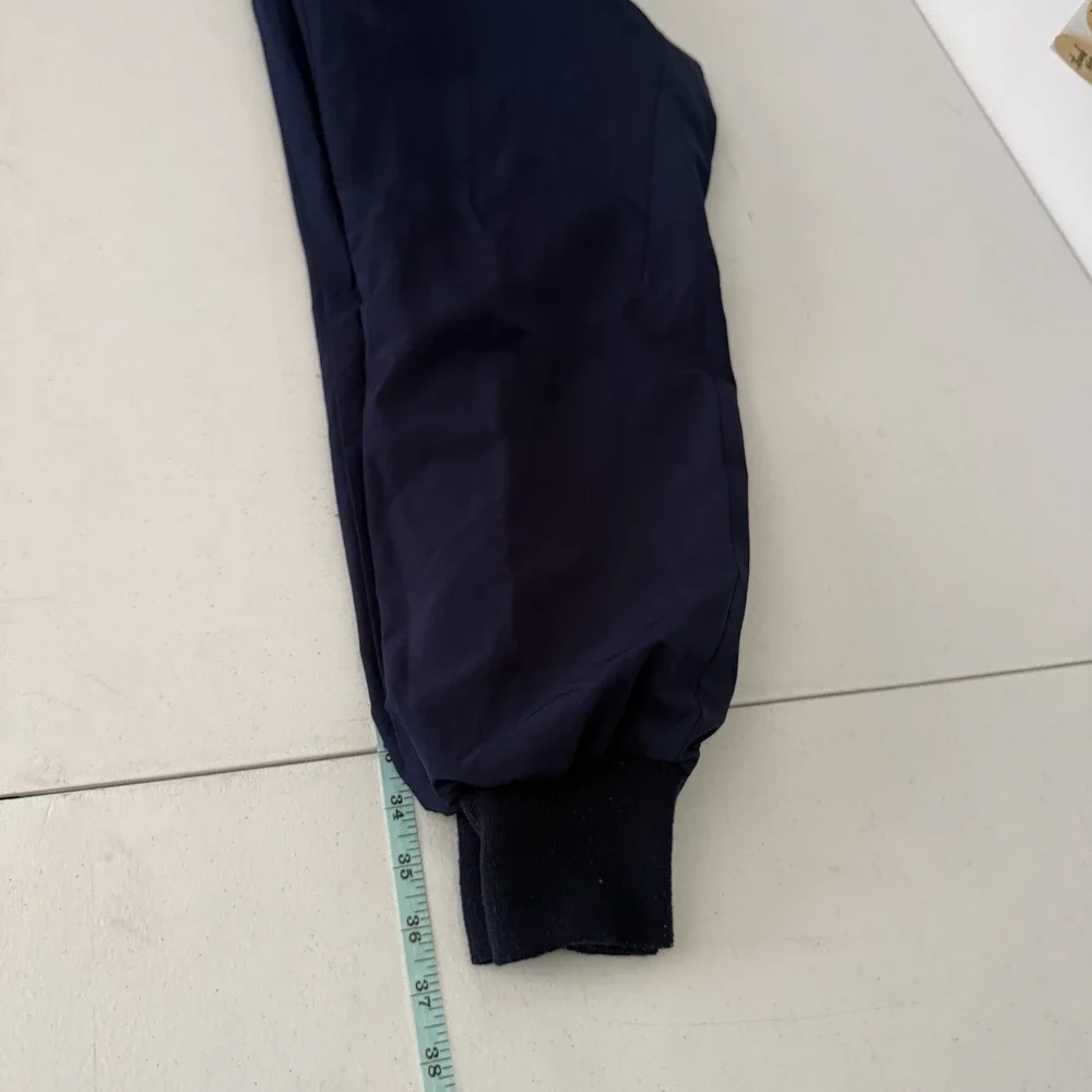 Figs Men's Tansen Jogger Scrub Lined Pants Navy Medium Short Nursing Scrubs